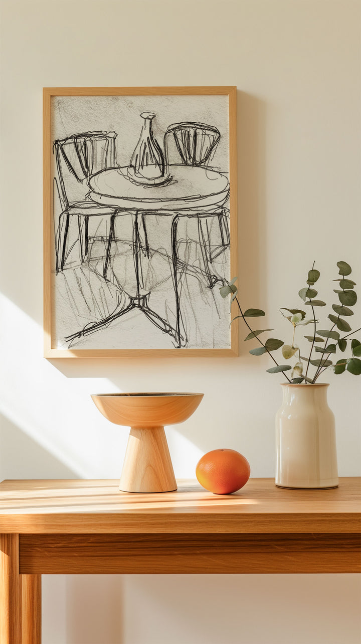 FREE A3 Frame Art Print Mockup PSD