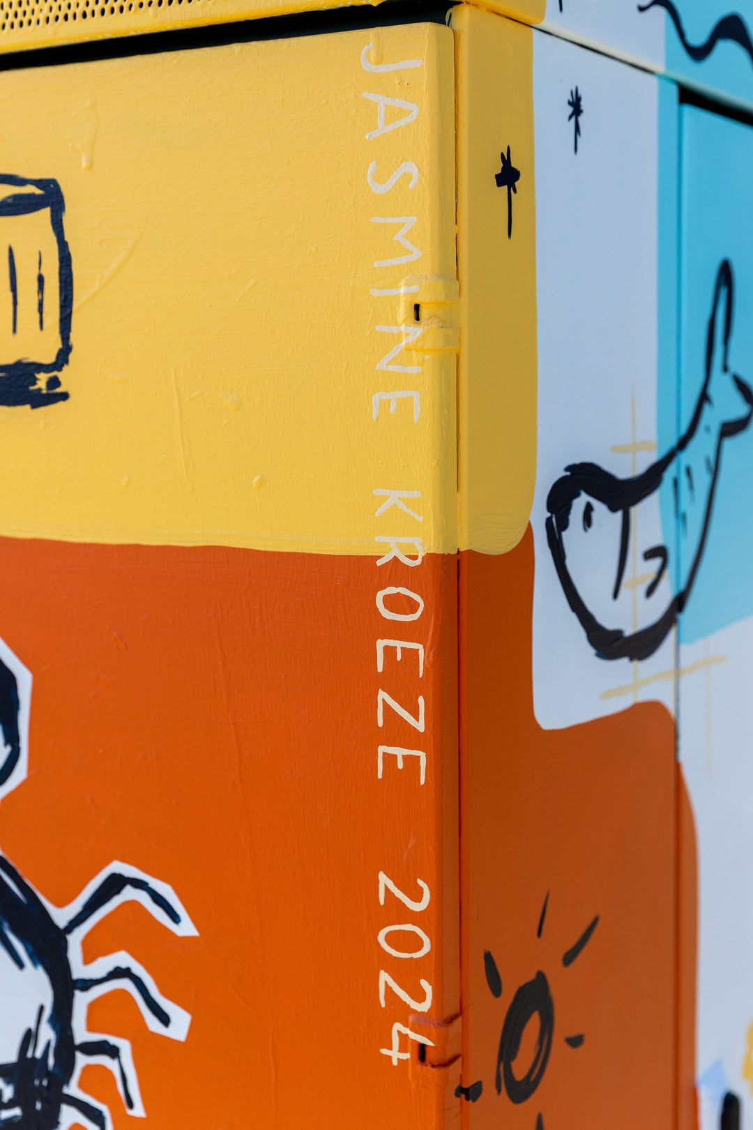 Chorus Utility Box - Icons Mural