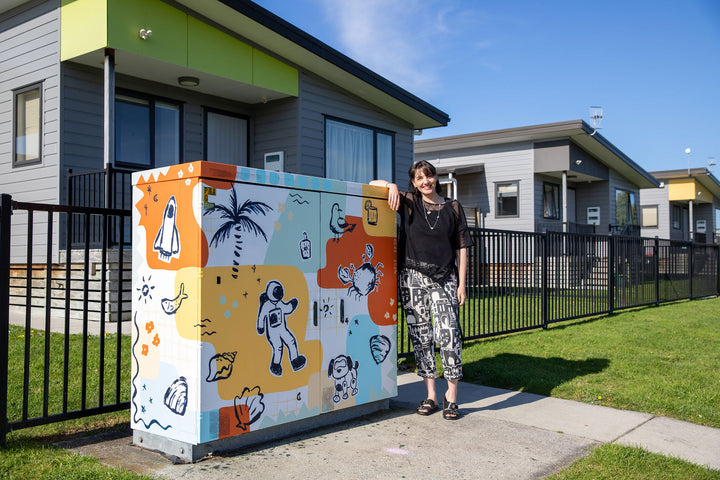 Chorus Utility Box - Icons Mural