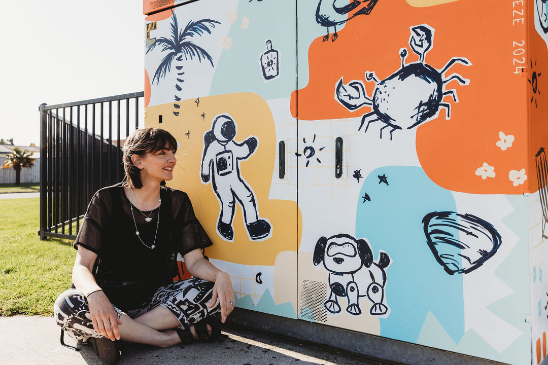Chorus Utility Box - Icons Mural
