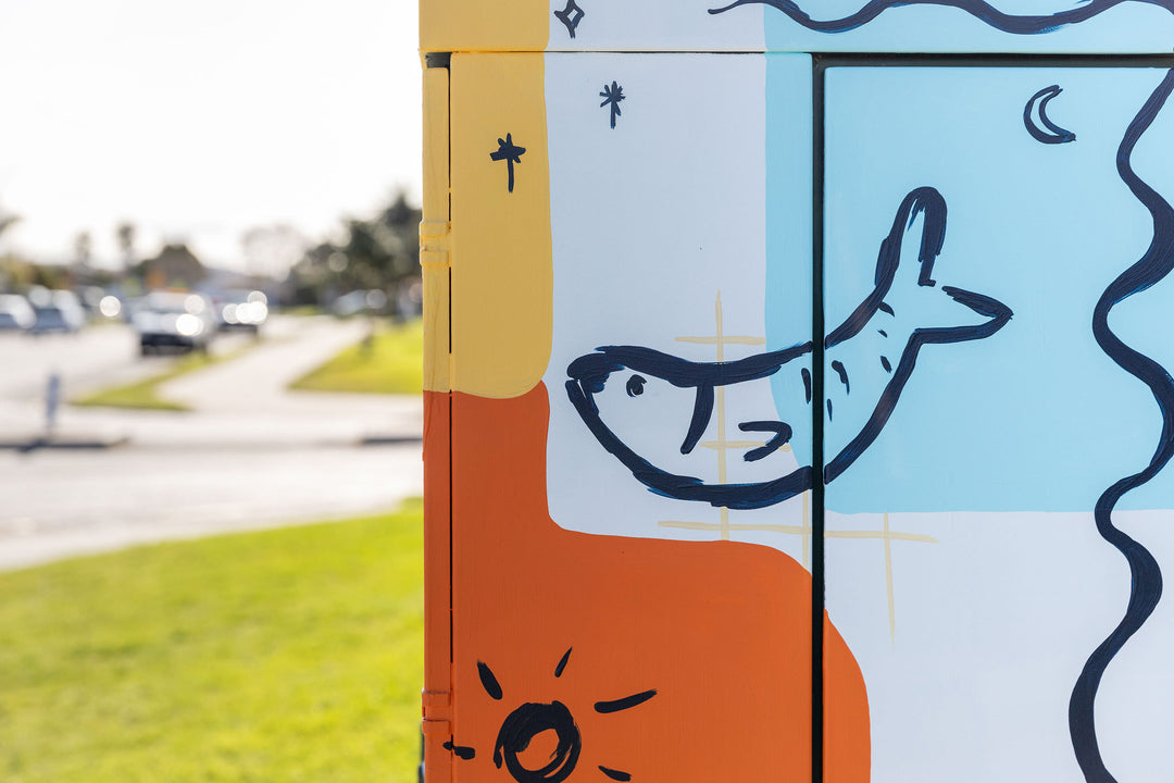 Chorus Utility Box - Icons Mural