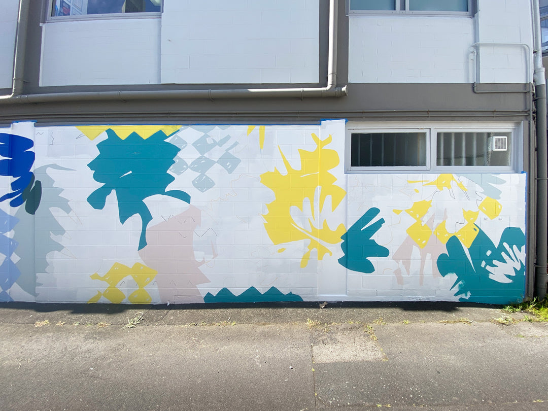 Tiahuia Project - Abstract Mural