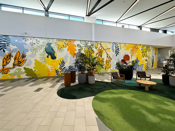 Printed Vinyl Mural - Tauranga Crossing Hoardings