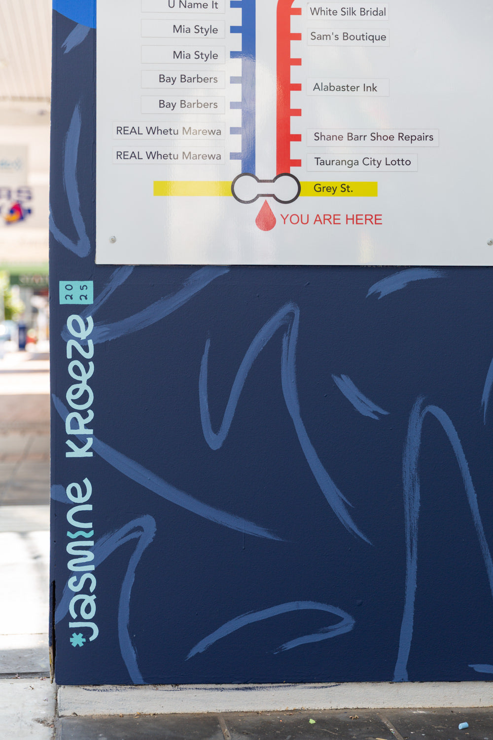 Piccadilly Arcade - "Interchange" Colourful Mural