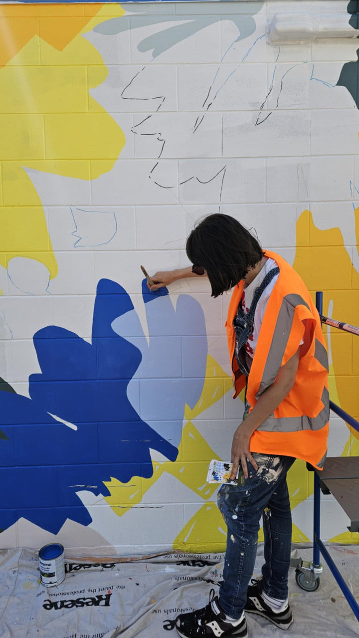 Tiahuia Project - Abstract Mural