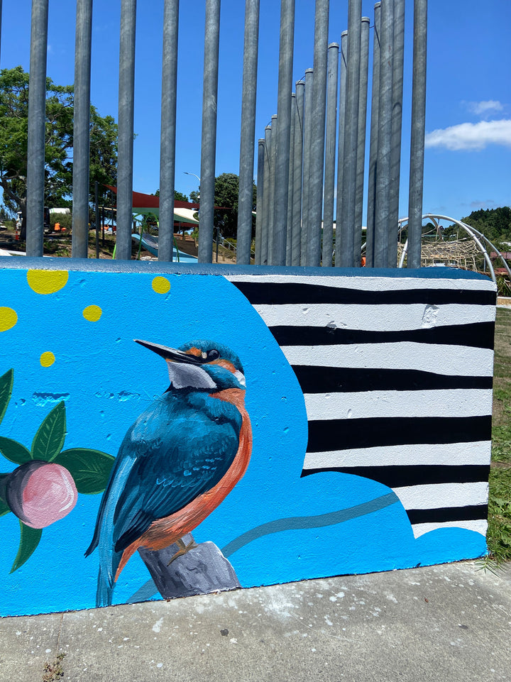 Waitaha Reserve Mural – Bay of Plenty