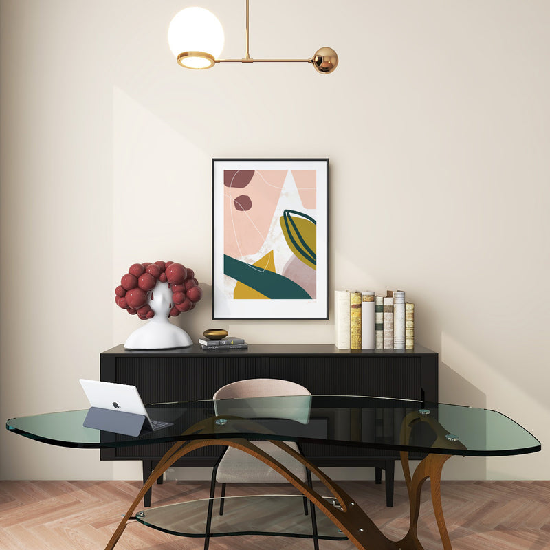 abstract office wall art print nz design