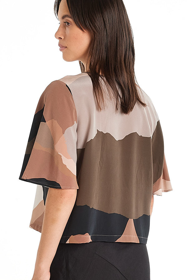 nyne top abstract print design jasmine kroeze