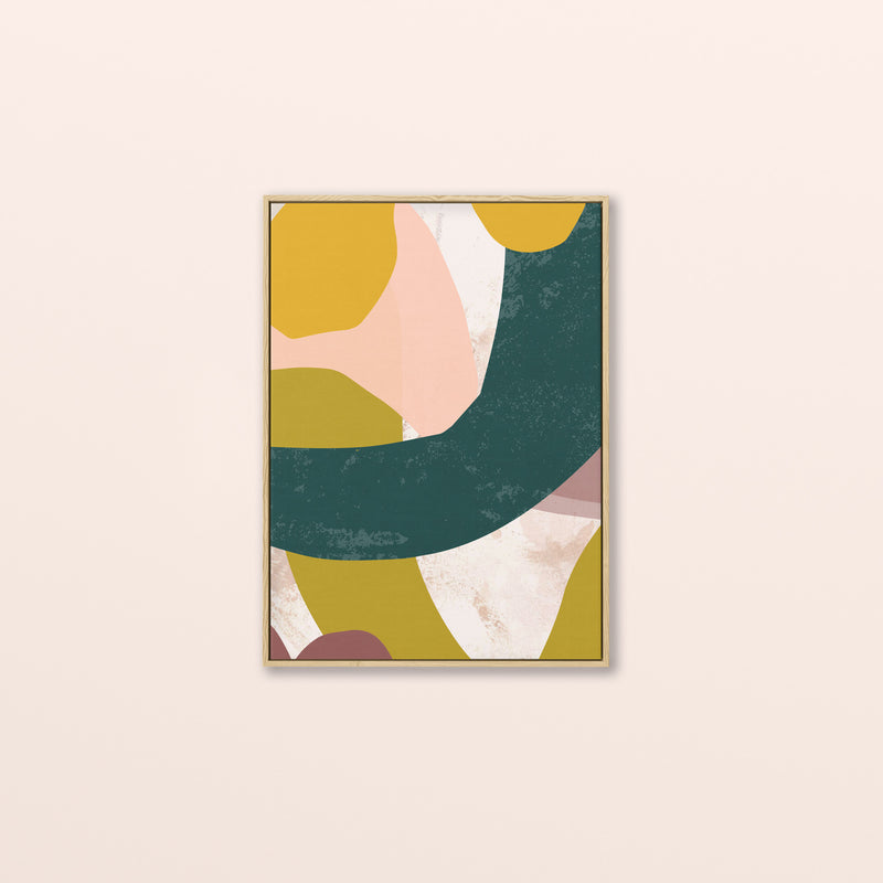 abstract wall art canvas frame nz